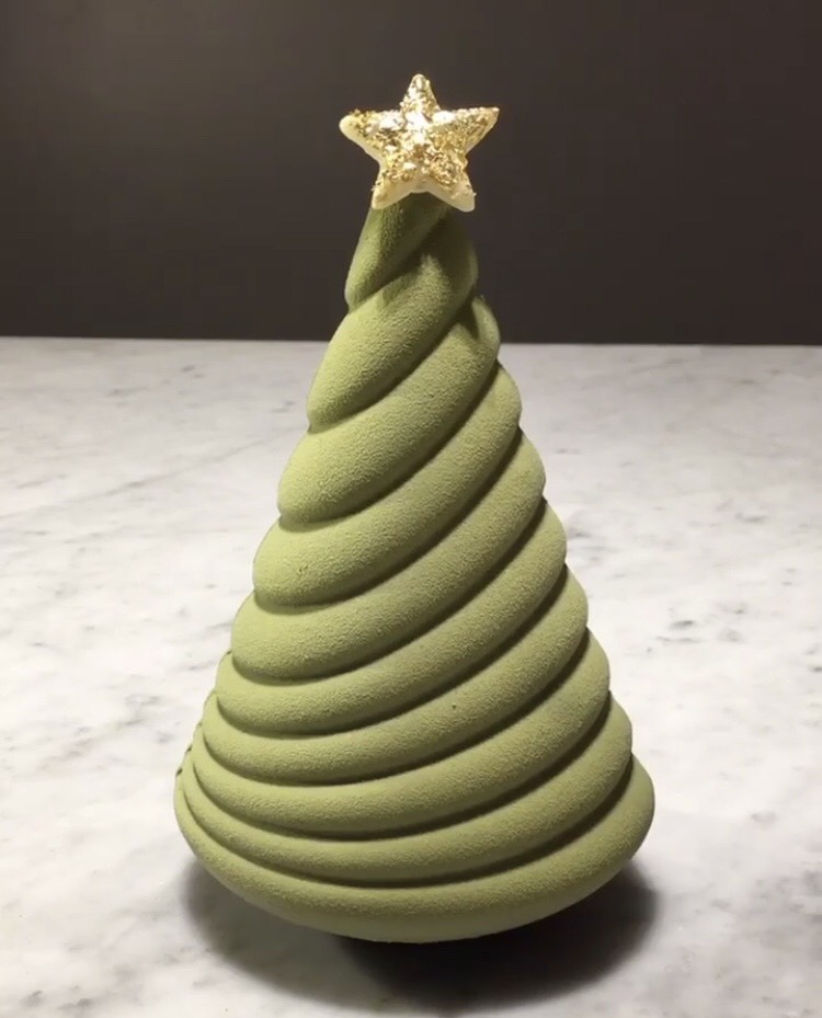 Valrhona Chocolate Christmas Tree
