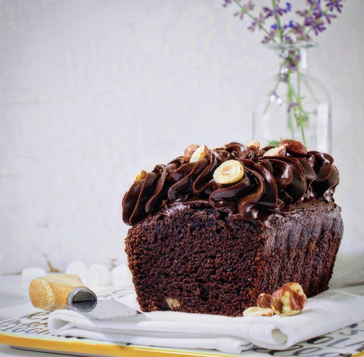 Chocolate loaf cake