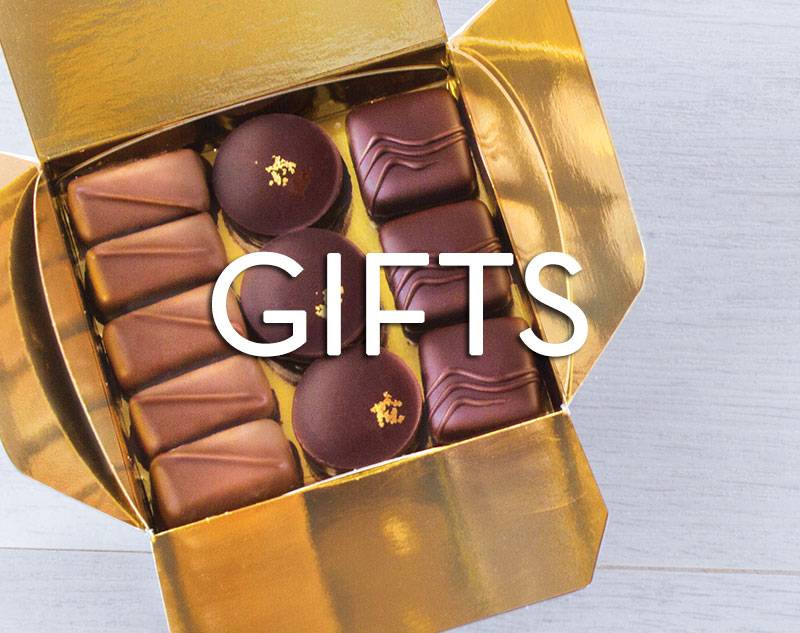 Button for Valrhona's Gift Products Selection