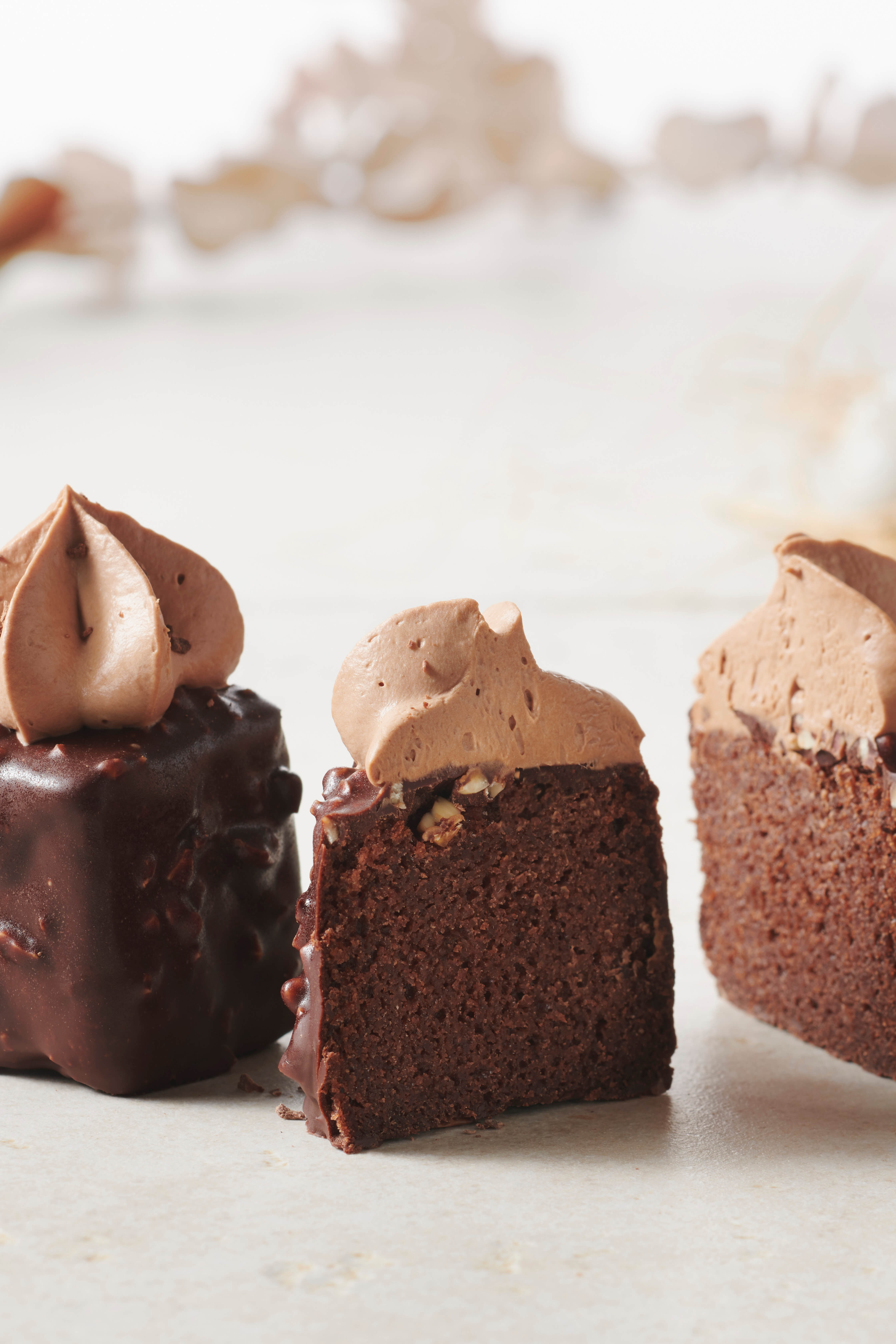 Mini Gluten-Free Chocolate Cakes
